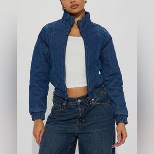 Jeana Quilted Baddie Bomber Jacket